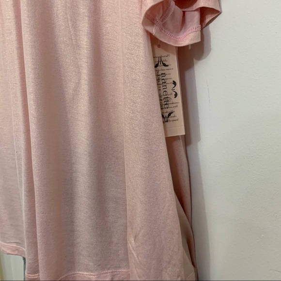 Pink blush top by Nanette Lenore is NWT. Xlarge - Picture 11 of 15